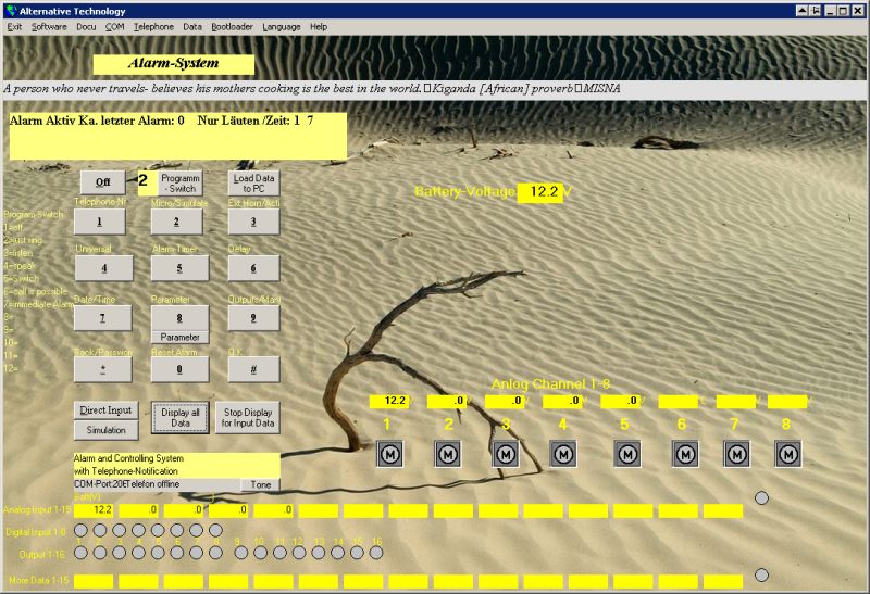 Alarmsystem PC-Remote